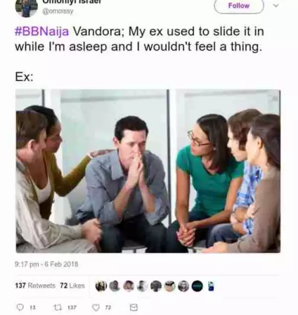 BBNaija: "My Ex Used To Slide It In While I Sleep & I Didn